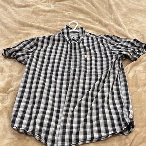 Carhartt Black and White Checkered Shirt
